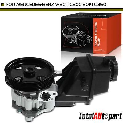 Bomba de dirección asistida con polea y depósito para Mercedes-Benz C350 2012-2015 C300 Foto 1 de 4