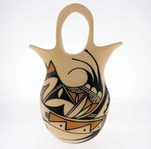 Wedding Vase By Hopi Potters Dan & Alta Ayesslith - Picture 1 of 2
