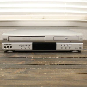 Panasonic PV-D4733S Omnivision VCR/DVD Combo Player VHS No Remote Tested Works - Picture 1 of 10