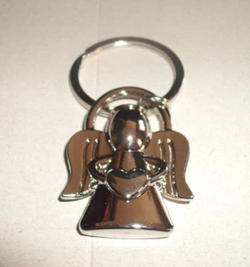 Schlüssel Anhänger Herz Engel Liebe gravurfähig - Bild 1 von 9