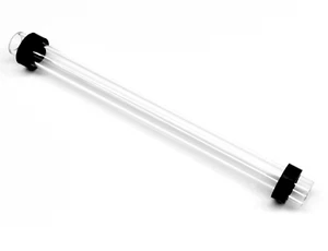Steamer Sight Glass 10.5" Tube Replacement Boiler Water Level Gauge w/2 Washers - Picture 1 of 9