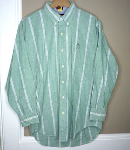 Vintage 90er Jahre Chaps Ralph Lauren Herrenshirt gestreift langarm geknöpft Größe 16,5 - Bild 1 von 7
