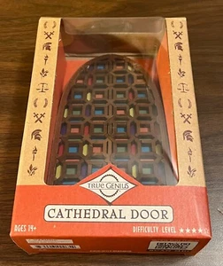 Rompecabezas True Genius Cathedral Door Rompecabezas Desafío Inteligente-nuevo en caja - Imagen 1 de 4