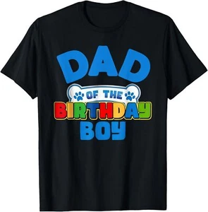 Mom And Dad Of The Birthday Boy Dog Family Party Decorations T-Shirt - Picture 1 of 5