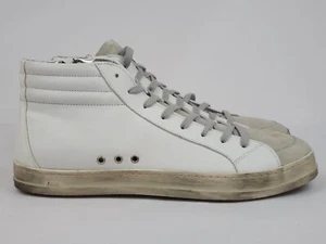 P448 S21 BSKATE Designer 'White' Made in Italy (10US) RRP$420 goose Star golden - Picture 1 of 10