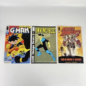 Lote de 3 cómics de imágenes de G-Man (2010), invencible (2010) super dinosaurio (2011) - Imagen 1 de 10