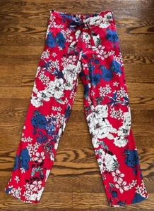 MANGO BASICS WOMEN Floral  Print PAPERBAG MODEL  VISCOSE PANTS SIZE XXS - Picture 1 of 10