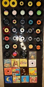 *CHOICE* OF 44 VNTG. VINYL RECORDS 33,45,78 rpm 50s,60,70s,80s + 2 SLEEVES ONLY - Picture 1 of 12