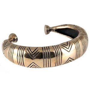 Replikat Bronze Keltischer Armreif Armspange Fund Hallstatt - Gelenkumfang 18cm - Bild 1 von 5