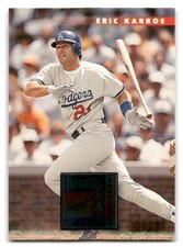 Eric Karros 1996 Donruss #158 Los Angeles Dodgers BASEBALL