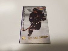 RS20 Eugene Generals 2007/08 Minor Hockey Pocket Schedule - Miller Lite