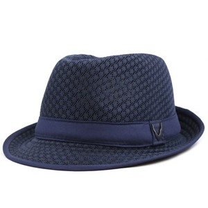 Size L Blue Fedora Hats for Men for 