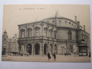 01J5 CPA 59 - ANTIGUA TARJETA POSTAL DUNKERQUE - EL TEATRO - Picture 1 of 2