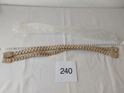 MICHE BAG - Griffe / Henkel  / Riemen aus beigem Kunstleder - Bild 1 von 3