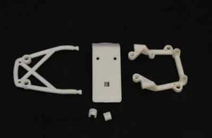 Rovan White Nylon Front & Rear Bumper Set #85131 - Picture 1 of 1