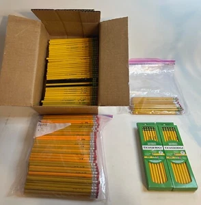 Huge Lot of 382 Pencils: Dixon Ticonderoga #2 HB/Pen+Gear/MORE GREAT FOR SCHOOLS - Picture 1 of 5