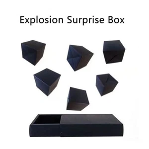 Black Up Box DIY Gift Box Photo Album Scrapbook Jump Present Book - Picture 1 of 8