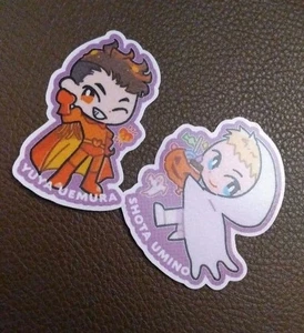 Unno Uemura Halloween Flocken Aufkleber Set 2 Stück Japan Pro Wrestling Neu - Bild 1 von 1