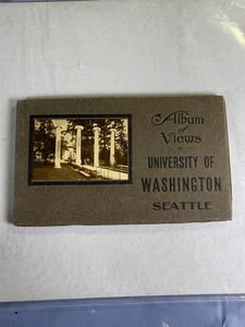 Antique 1910 University of Washington Seattle 12 Postcard Album Of Views Rare - Picture 1 of 12