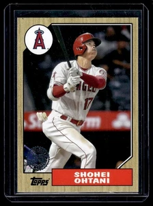 2022 Topps 1987 Baseball Shohei Ohtani Los Angeles Angels #T87-1 - Picture 1 of 2