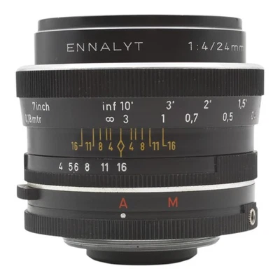 Objetivo Gran Angular Enna Múnich Ennalyt 1:4 4 24mm 24 mm - Conexión M42 - Imagen 1 de 3