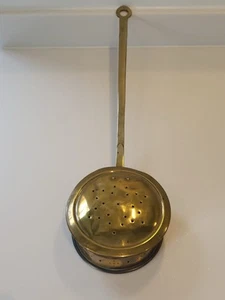Vintage Messing Kastanienbräter 18 Zoll - Bild 1 von 4