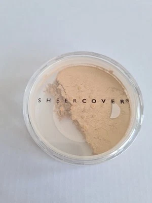 Sheer Cover Mineral Foundation GOLDEN 4g Full Size New Sealed Rare Genuine x1 - Image 1 of 4