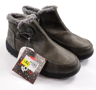 Totes Women's Adult 9M Andi Waterproof Winter Ankle Boots Black Waterproof Zip - Image 1 of 4