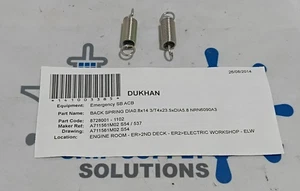 Terasaki Electric NRN6090A3 Back Spring For Circuit Breaker (2 Pcs) - Picture 1 of 4