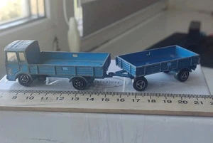 Majorette Saviem France Diecast Car, 1:100, truck with trailer Vintage Retro Car - Picture 1 of 16