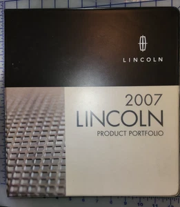 2007 Lincoln Product Portfolio Information Dealer Album - Bild 1 von 8