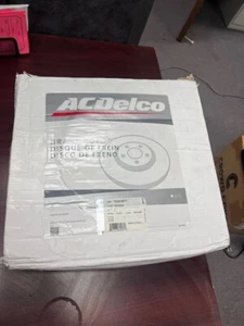Pair Of ACDelco Silver 18A925A (19241877) Non-Coated Front Disc Brake Rotors - Picture 1 of 2