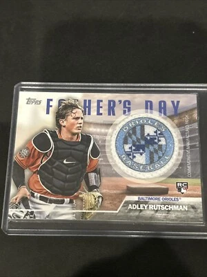 Topps Fathers Day Adley Rutschman Rookie Patch - Image 1 of 2