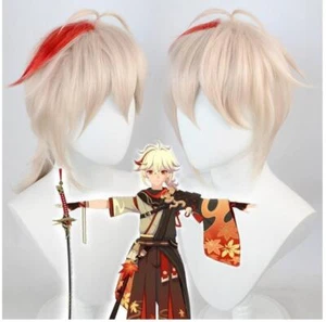 Genshin Impact Kazuha Game Manga Cosplay Perücke Wig L.45cm   - Picture 1 of 4