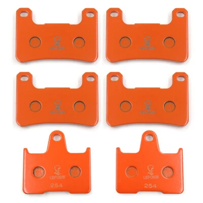 FA379 FA254 Brake Pads for Suzuki GSXR600 2004-2005 GSXR750 2004-2005 GSXR1000 2 — 第 1/2 张图片