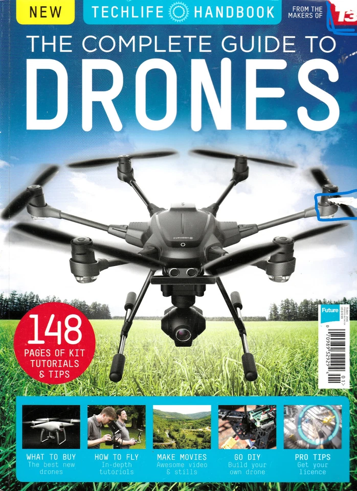 THE COMPLETE GUIDE TO DRONES MAGAZINE,  2016  ACCEPTABLE CONDITION CHECK DETAILS Foto 1 de 1