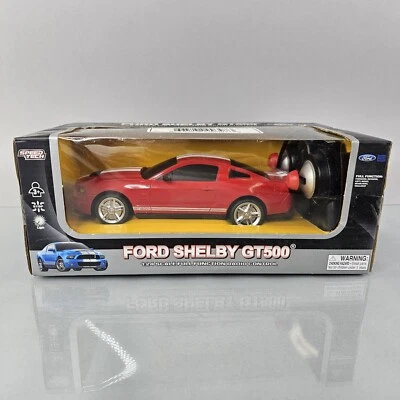 Ford Mustang Shelby GT500 Red 1:24 R/C Car Radio Control Speed Tech NEW - Image 1 of 4