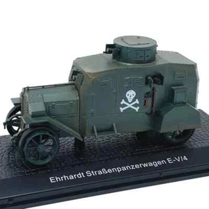 1/43 WWI German Ehrhardt Ev4 Army Diecast Green Finished Model - Picture 1 of 6
