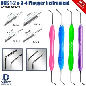Dental Instrument RGS 1-2 / 3-4 Silicone Handle Depth Dimensions for Restoration - Picture 1 of 7