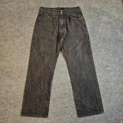 Vintage Rocawear Jeans Men 36x33 Black Baggy Straight Skater Hip Hop Street Wear - Image 1 of 4