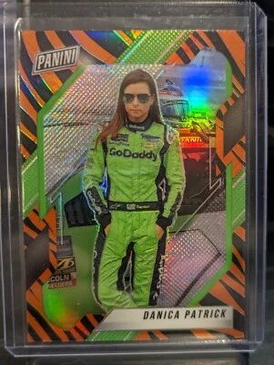2022 Panini National 2021 VIP Gold Pack Prizm Danica Patrick Tiger Stripe 🚨SSP - Image 1 of 2