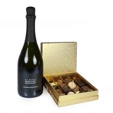 75cl Prosecco and 16 Belgian Chocolates in a Sparkles Gift Box 