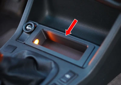 BMW E30 Front Ashtray Delete Storage Pocket 325is 325i 325ic 325ix - Image 1 of 4