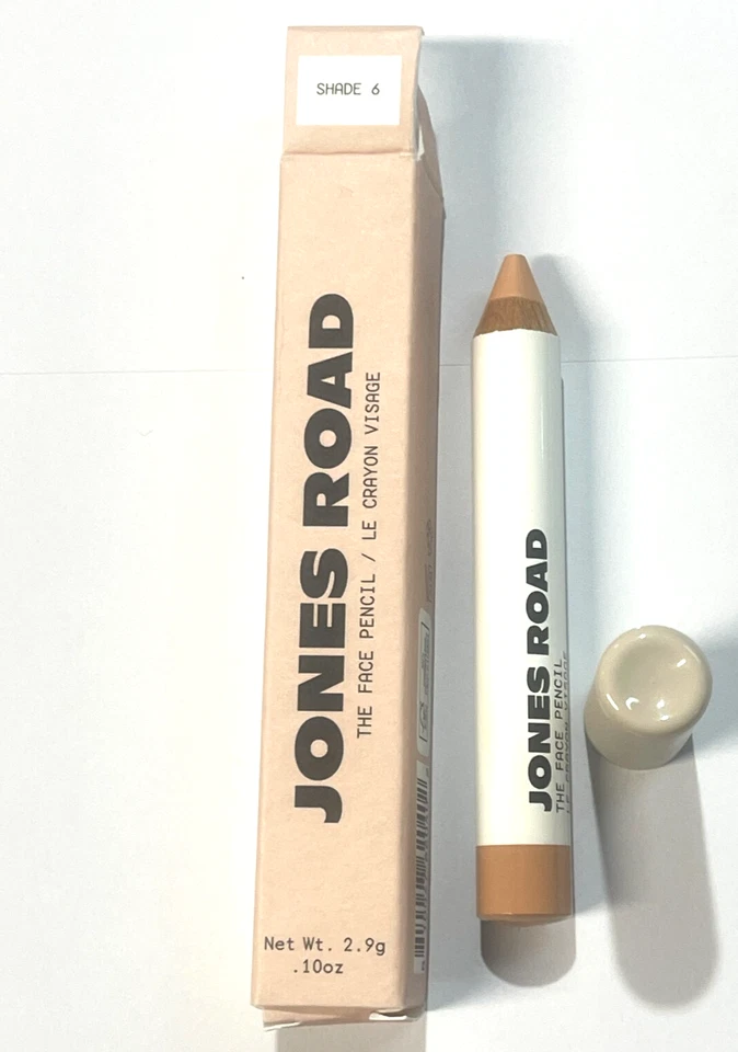 Jones Road The Face Pencil Concealer Shade 6 Light Skin Neutral Undertones Boxed