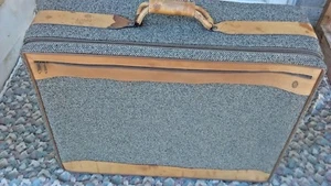 Hartmann Tweed And Leather  Belt Travel Luggage Vintage 26" - Picture 1 of 10