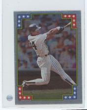 1988 Topps Stickers Super Star Backs Mini Sid Fernandez/ Rickey Henderson New