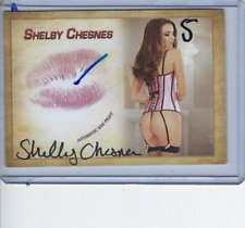Shelby Chesnes Actress Model Signed & Kissed Trading Card #5 Collectors Expo