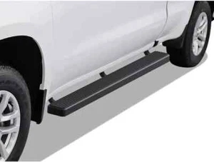 APS 5" Black iBoards Fits 1980-1996 Ford Bronco, F150/F250/F350 Reg Cab. - Picture 1 of 20