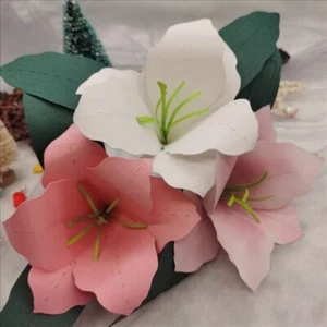 Lily Flower 3D Metal Cutting Dies Scrapbook Card Paper Craft - Picture 1 of 6