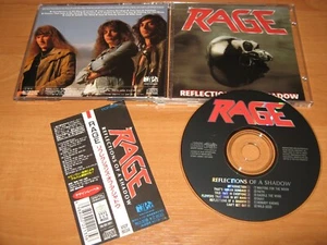 RAGE - Reflections Of A Shadow - ORG 1st JAPAN press RARE OOP - Picture 1 of 1